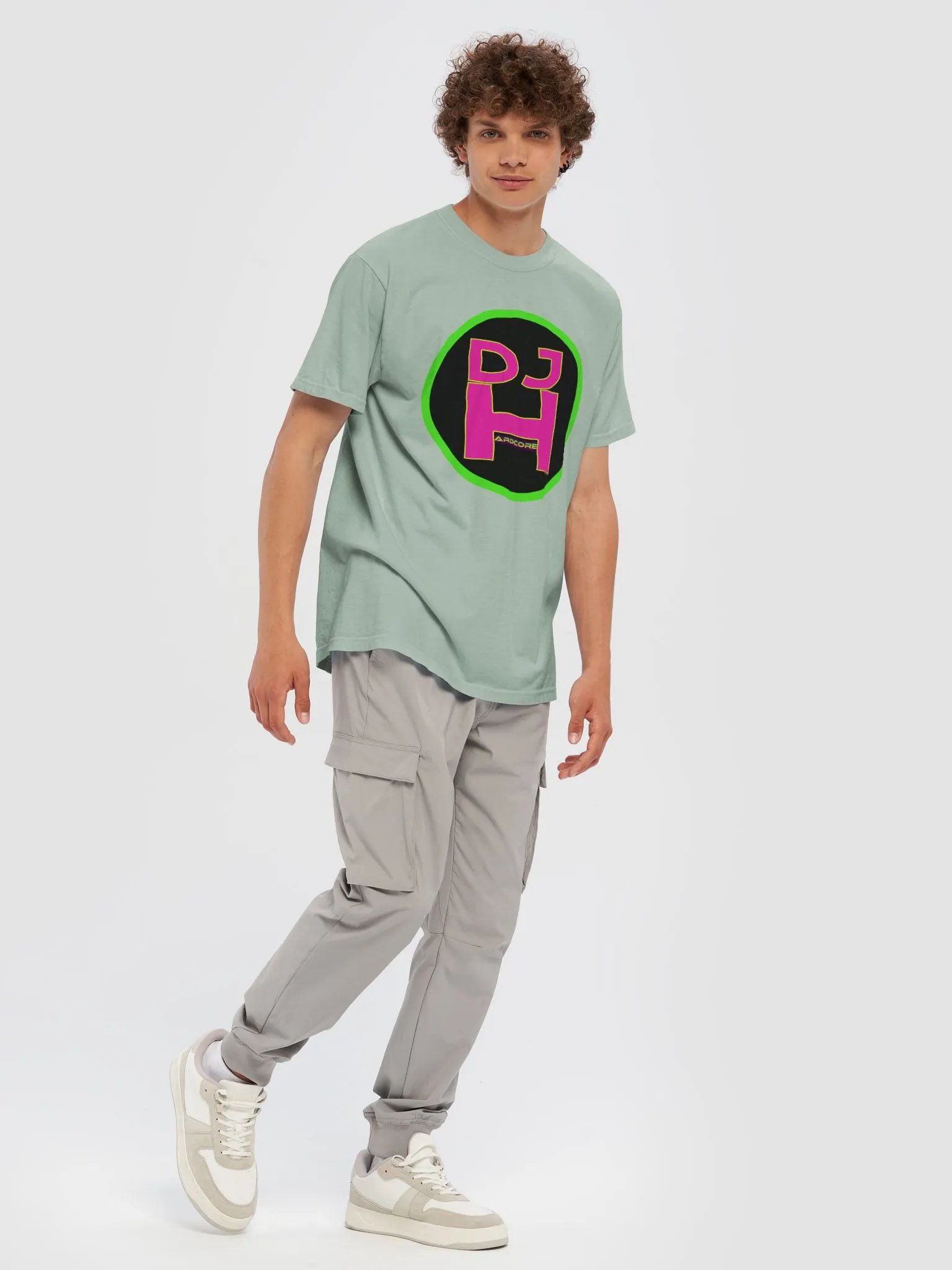 Neon Djhardcore Graphic Tee product image (88)