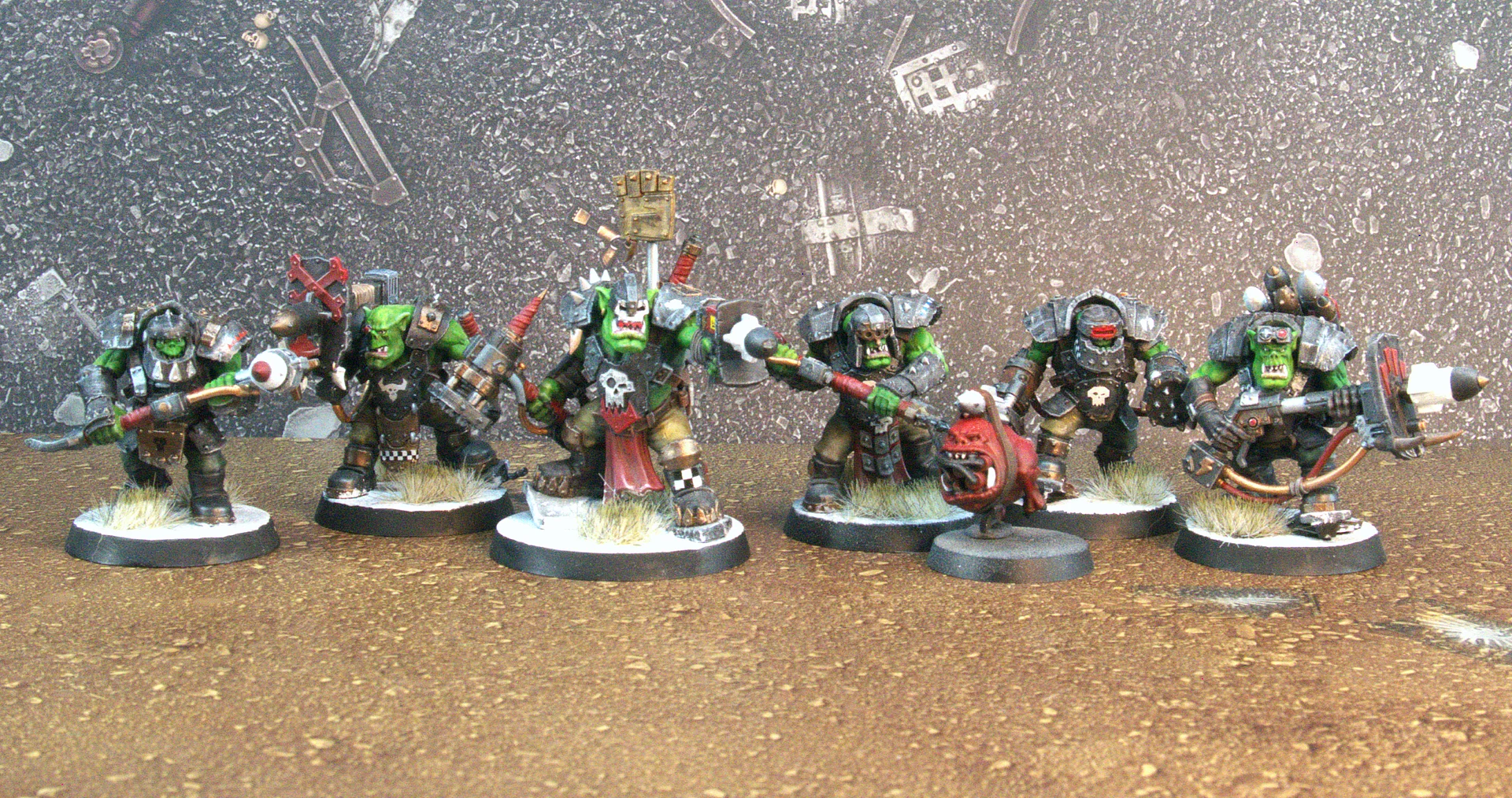 Ork Wreka Krew: Painted Models product image (1)