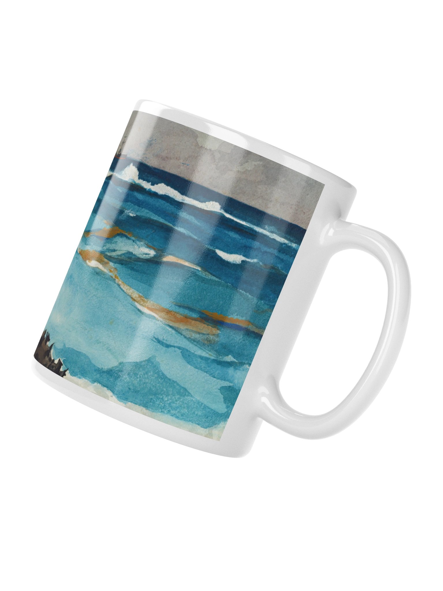 Shore and Surf, Nassau (Winslow Homer) Mug product image (5)