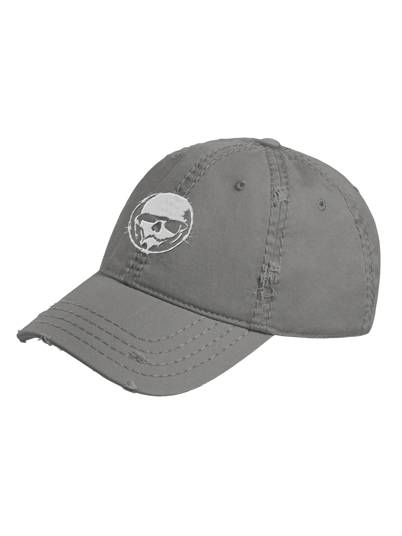 Combat Skully Cap (Distressed) product image (10)