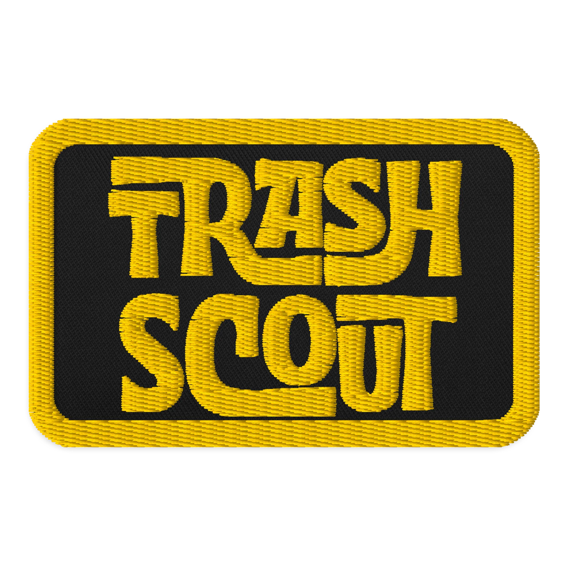 TRASH SCOUT - Embroidered Patch - 2 Colors product image (1)