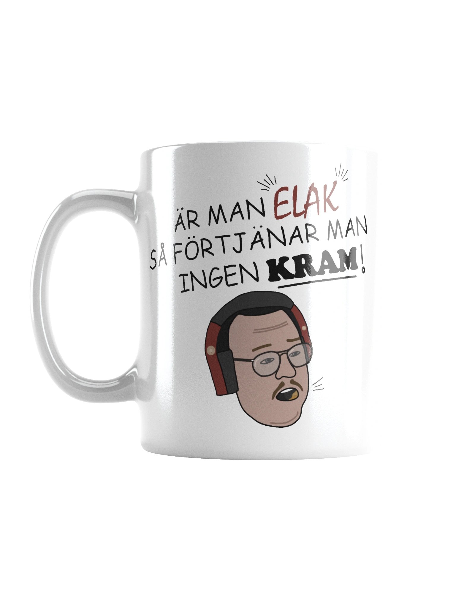 FÖRTJÄNAR INGEN KRAM - MUG product image (1)