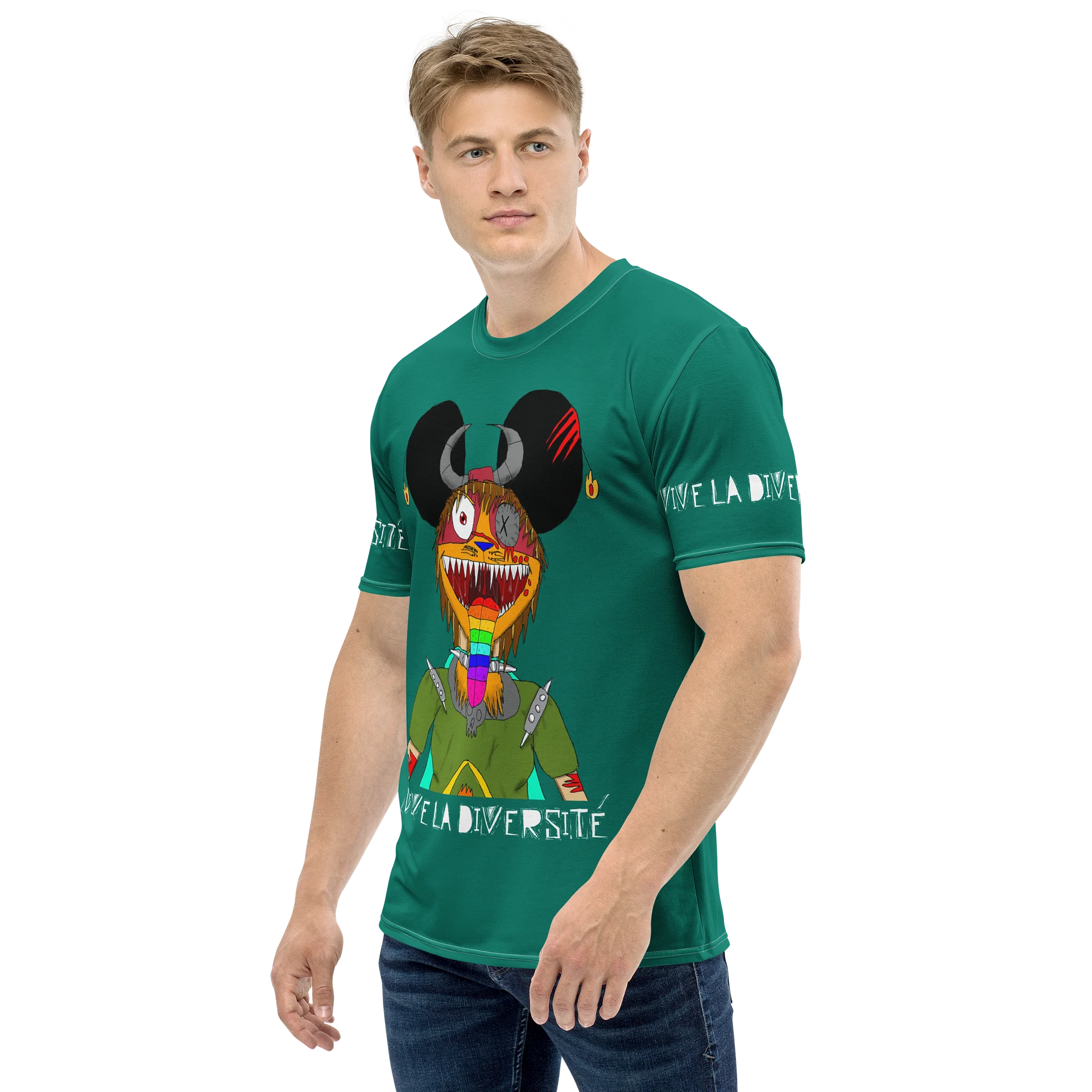 Vive la Diversité All-Over Tee product image (4)
