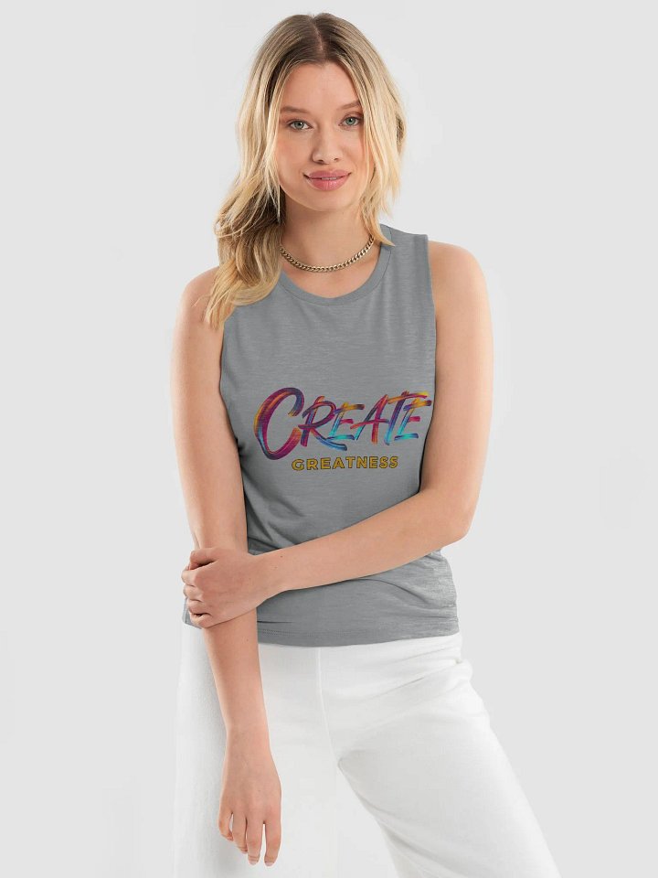 Create Greatness Flowy Muscle Tank product image (1)