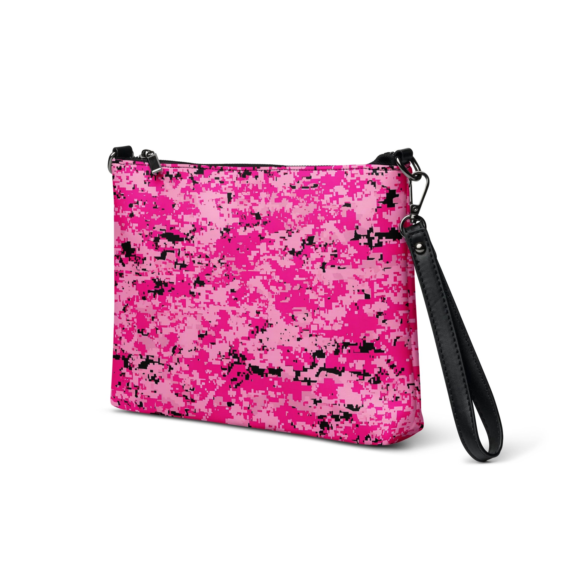Pixel Pink Camo Crossbody Bag product image (2)