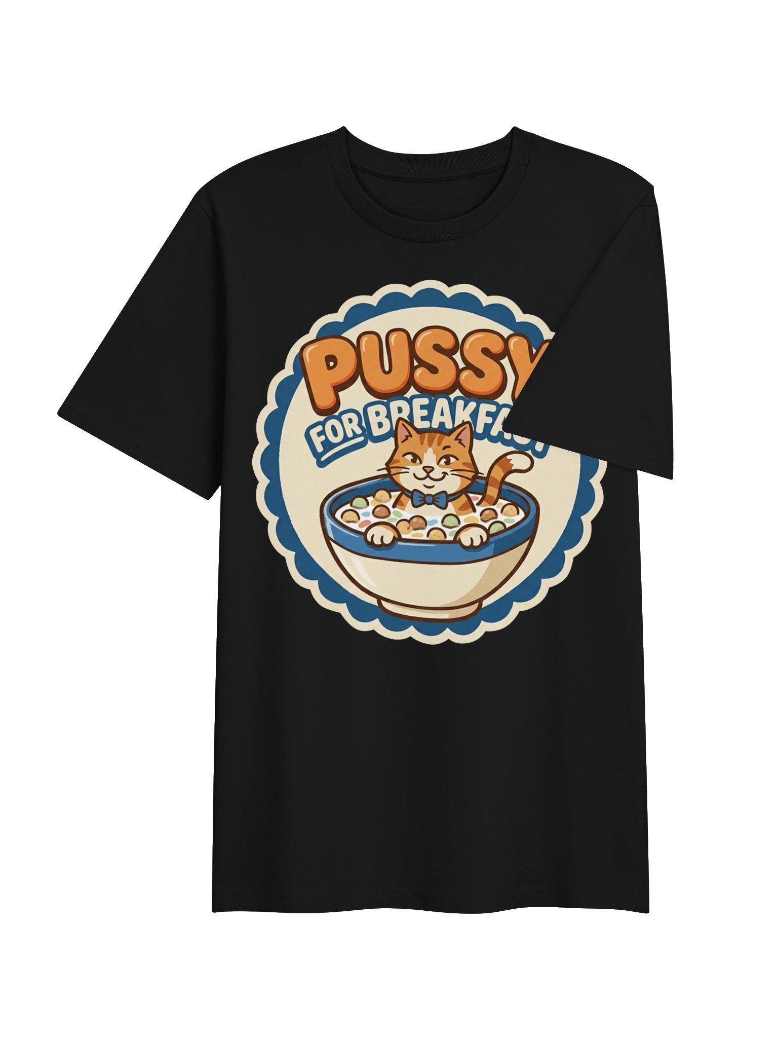 P...y For Breakfast Novelty T-Shirt product image (20)