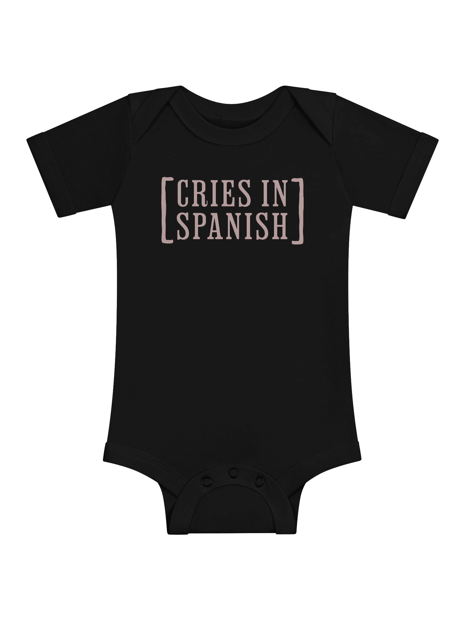 Cries in Spanish Bodysuit para Bebés product image (1)