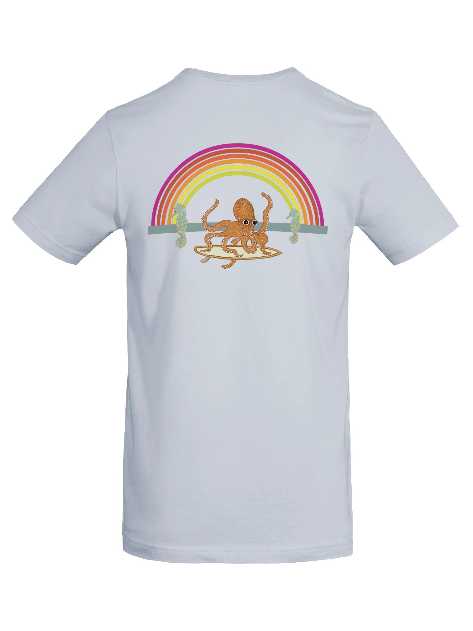 Octopus Wave Unisex T shirt product image (6)