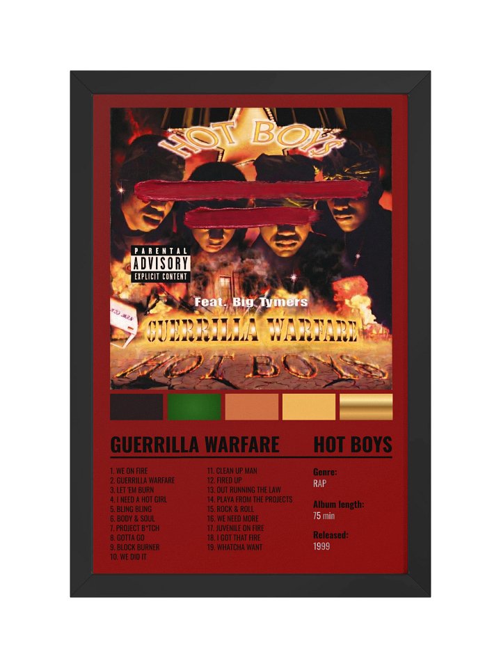 GUERRILLA WARFARE "RED" product image (1)