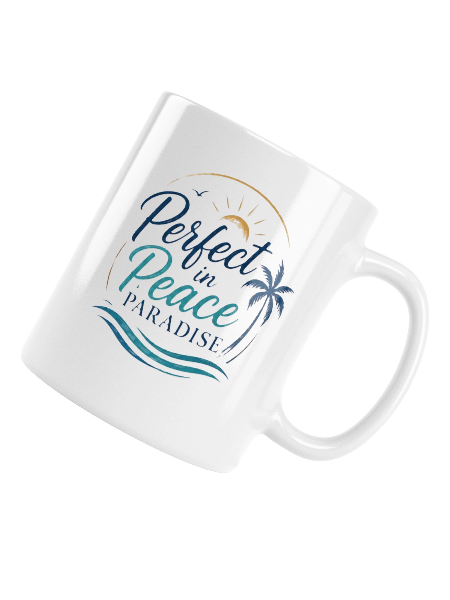 Perfect in Peace Paradise Coffee Mug product image (6)