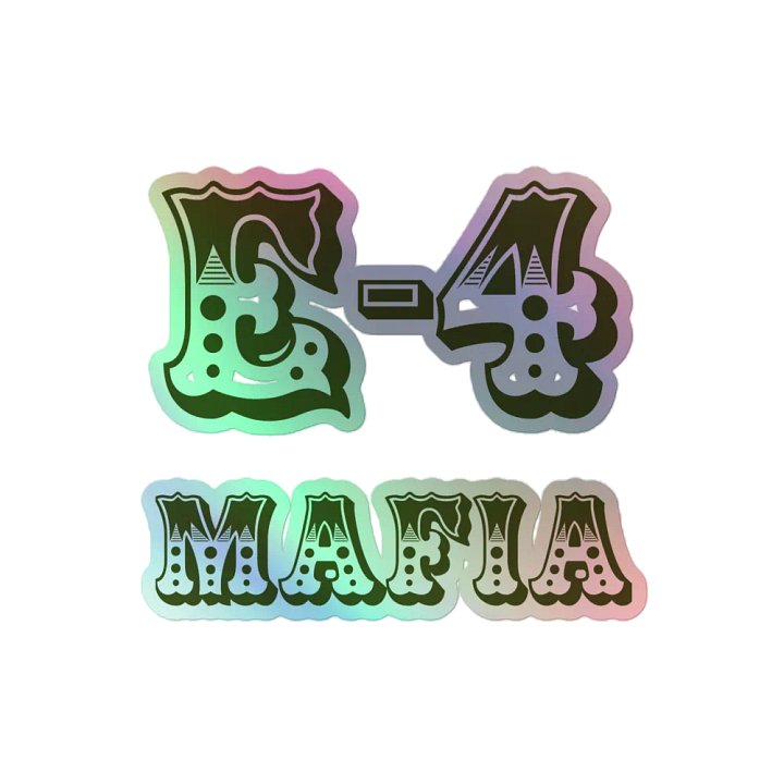 Mystic Mafia Holographic Sticker Set product image (2)
