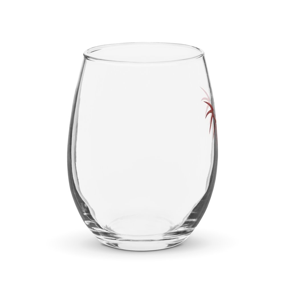 RafaZafar Logo Stemless Wineglass (red aura) product image (4)