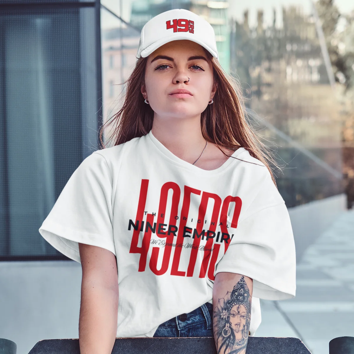 Original NINER EMPIRE Tshirt (Blk, Red, and Wht) product image (2)