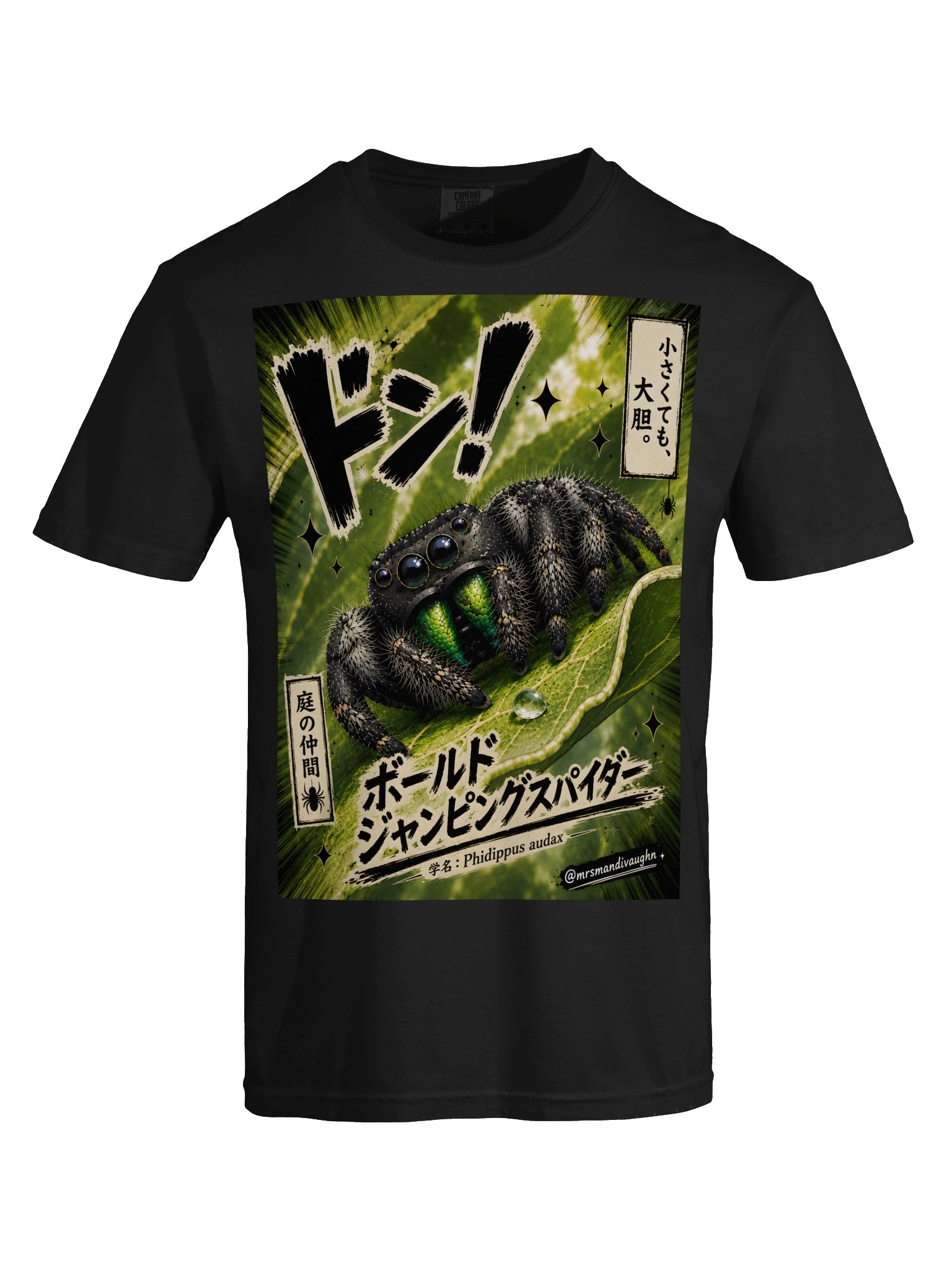 Bold Jumping Spider – Japanese Manga Edition 🕷️ product image (19)