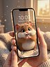 The "Paw Heart Gratitude" Wallpaper