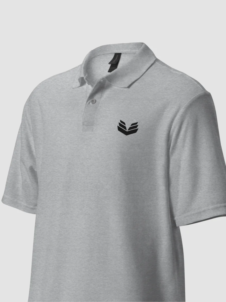 Pique Polo Shirt - Sports Gray product image (3)