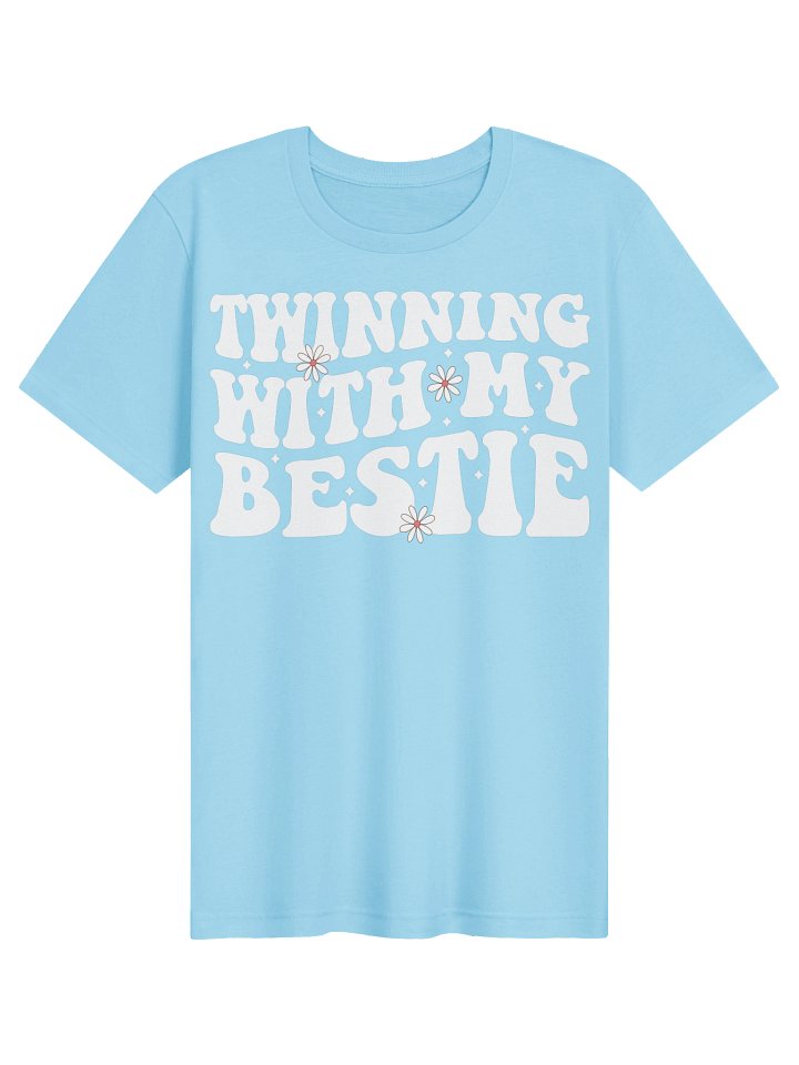 Funny Twin Matching Twins Day Friend Twinning With My Bestie T-shirt product image (8)