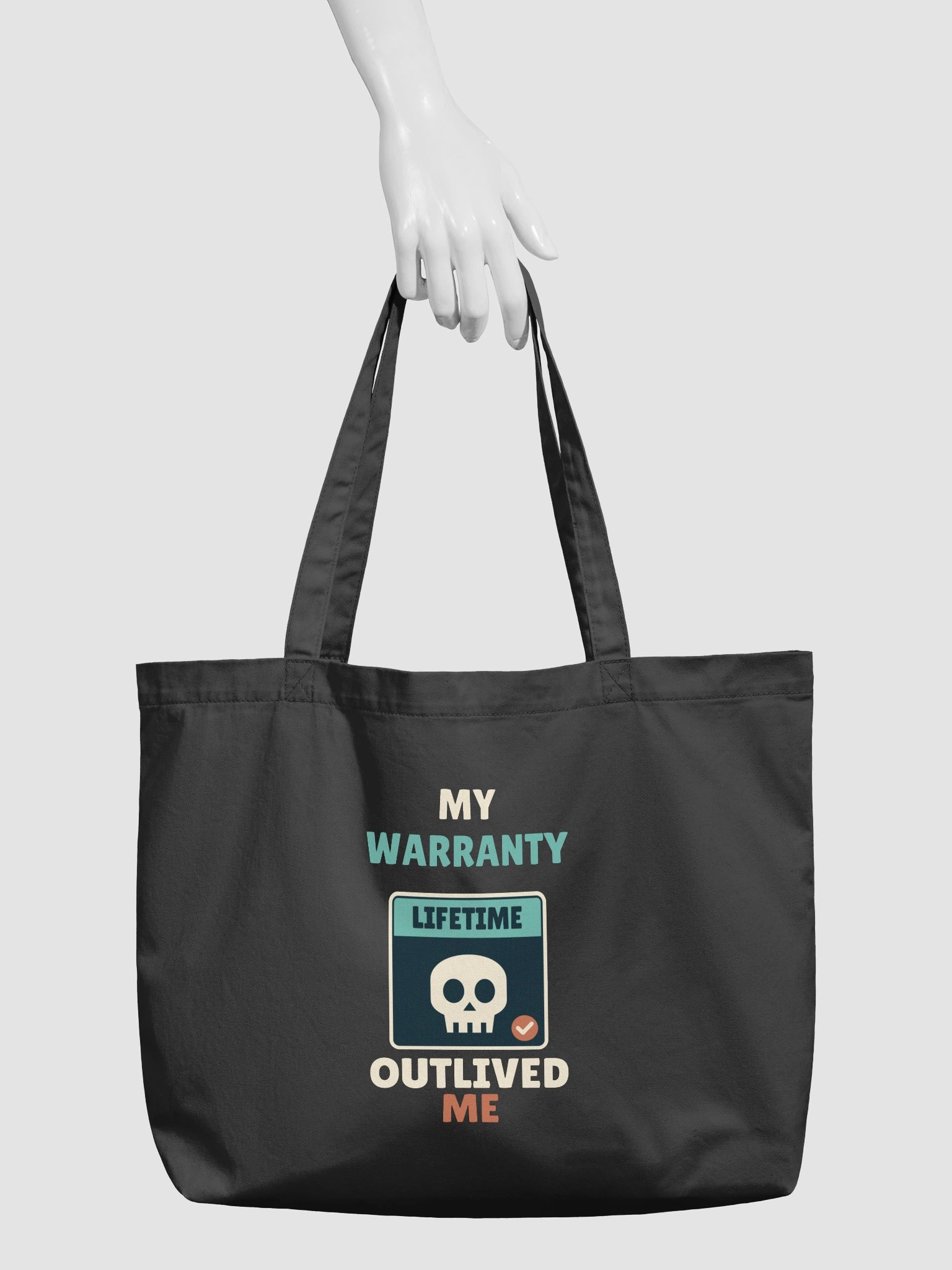 PATB My Warranty Outlived Me Cotton Tote product image (3)