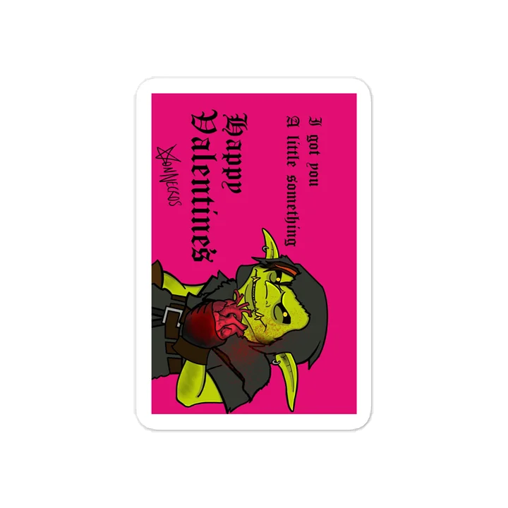 Valentine's 26 Vinyl Sticker product image (2)