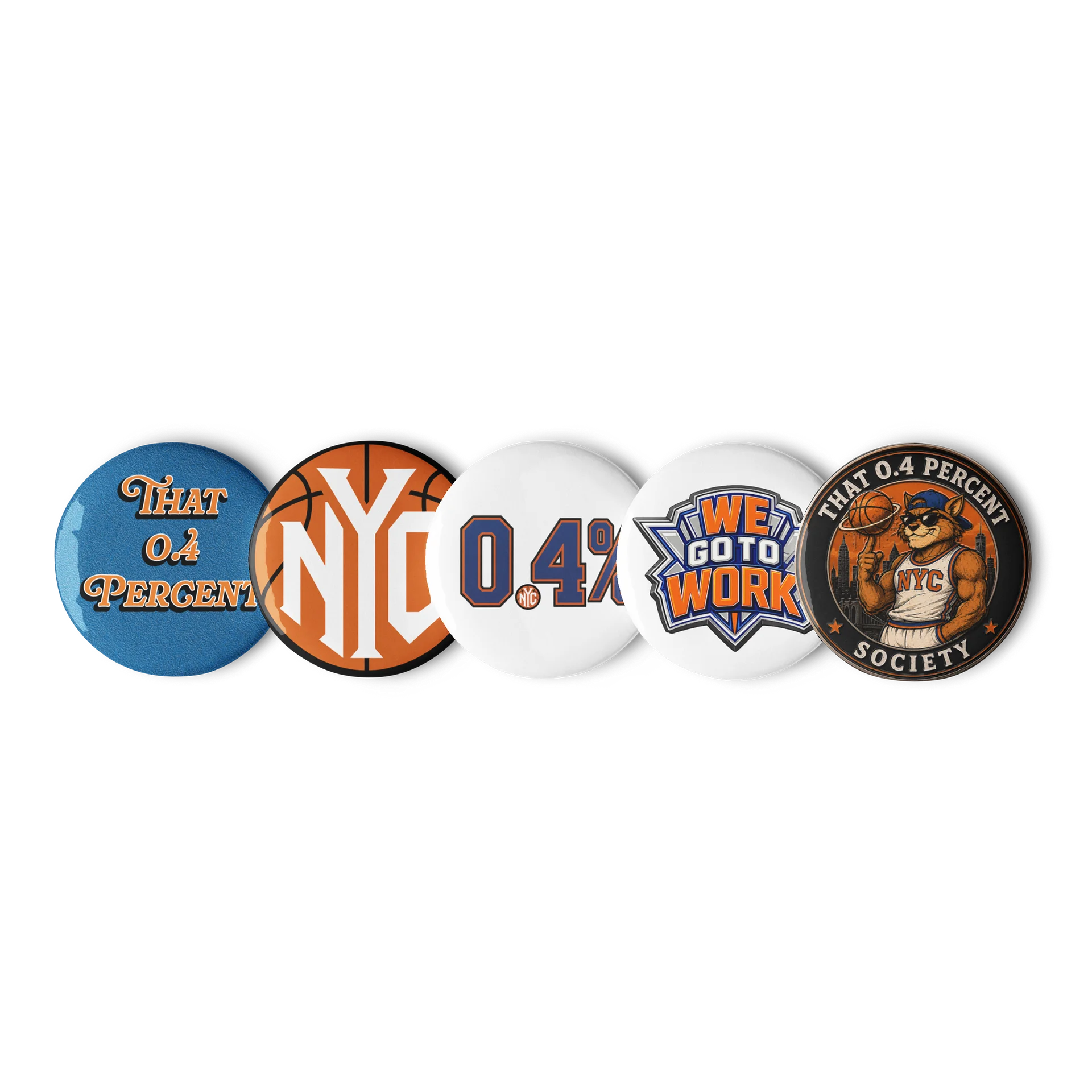 "Starting 5" button set. product image (1)
