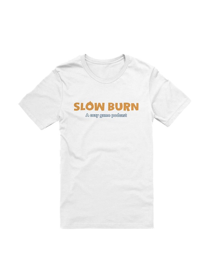 Slow Burn Logo Tee - Orange Text product image (2)