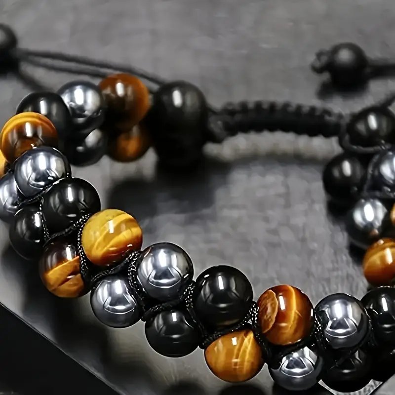PROTECTION BRACELET Hematite, Tiger's Eye product image (1)