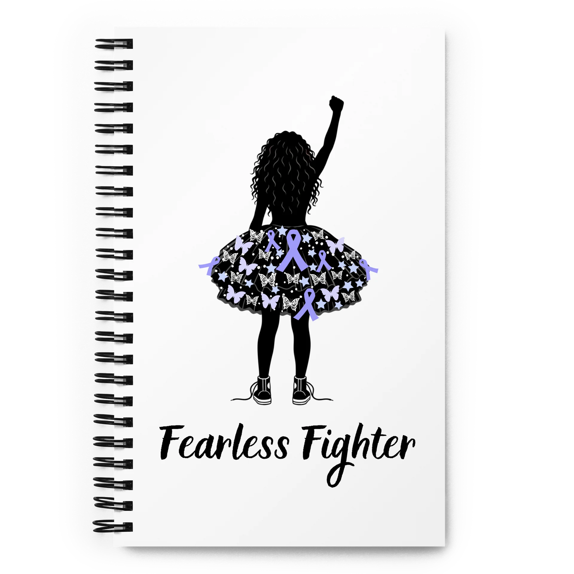 Stomach Cancer - Fearless Fighter Spiral Journal product image (1)