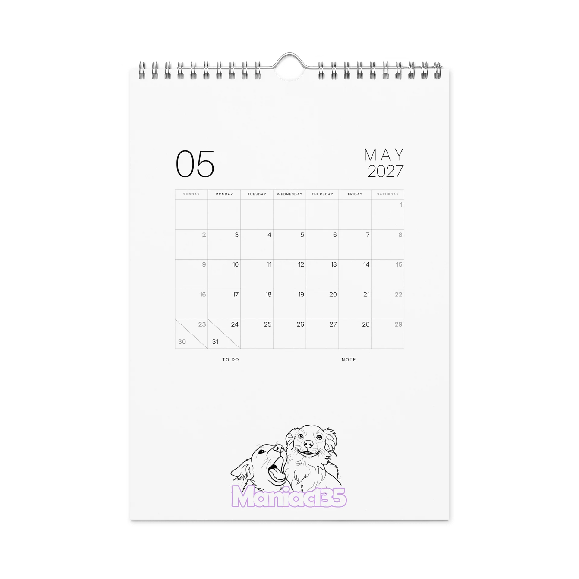 WidowGang Calendar product image (10)