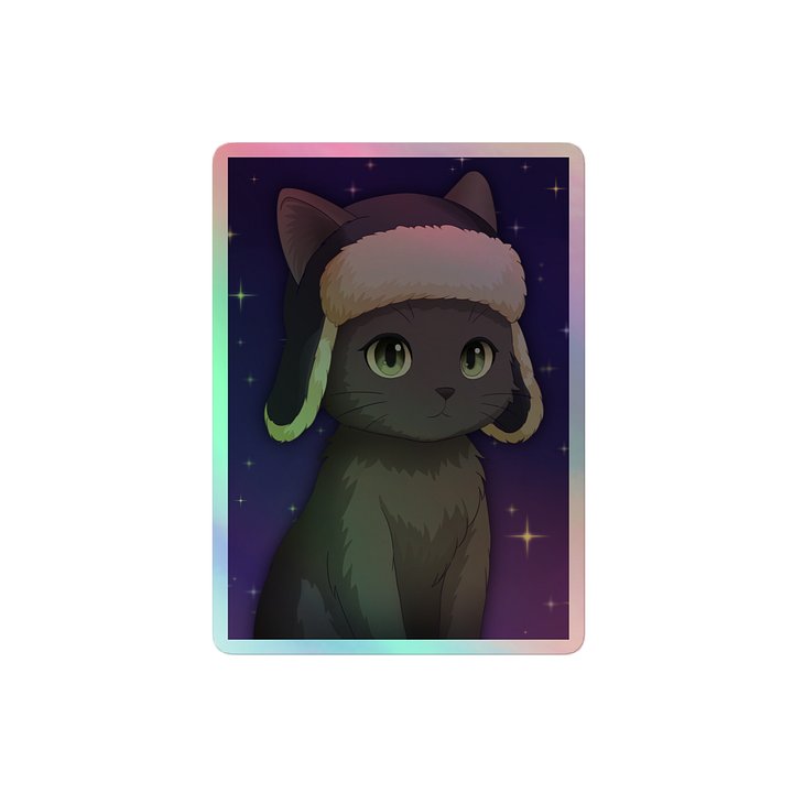 Anastasia Ushanka Holo Sticker product image (2)