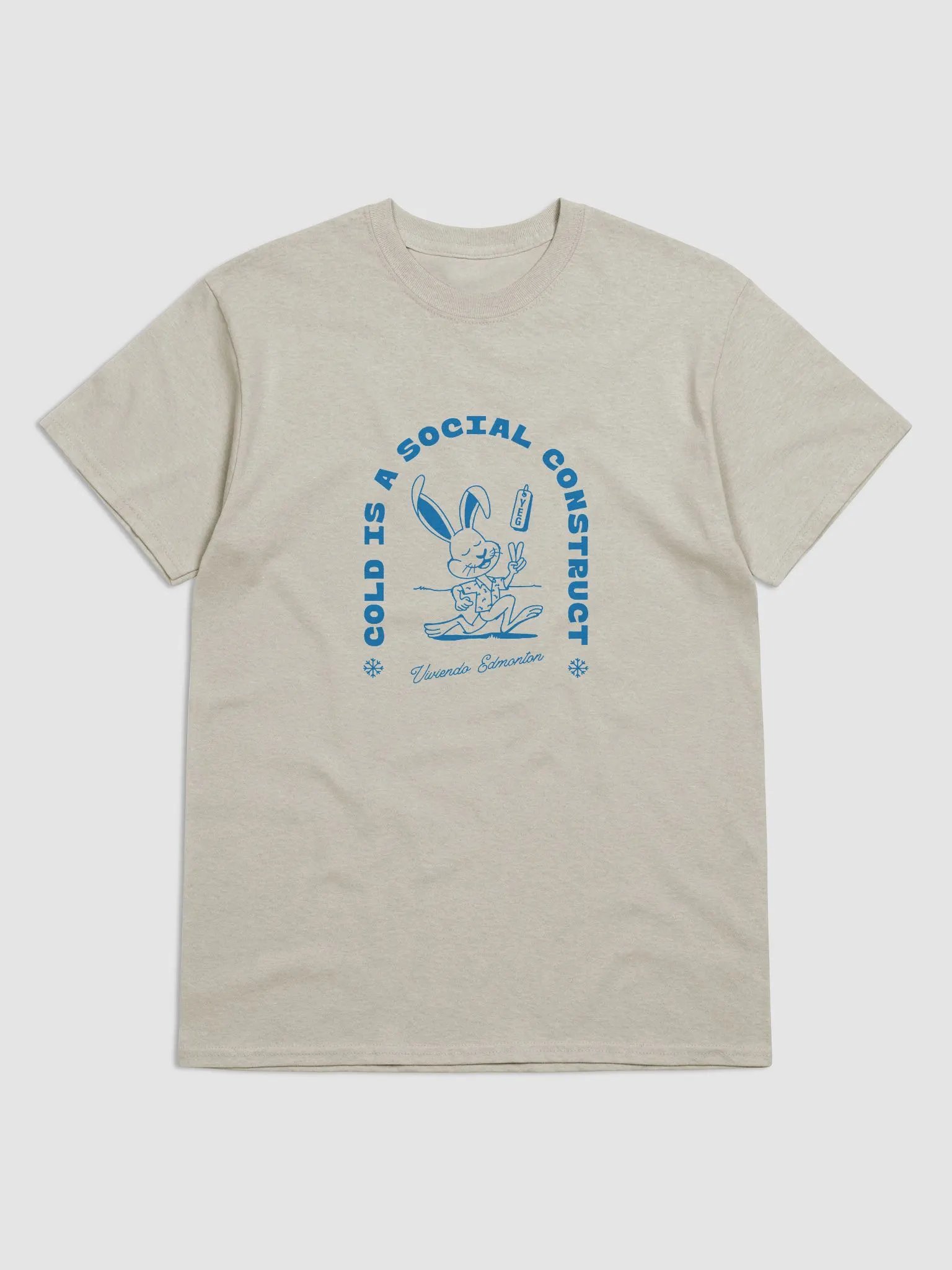 Graphic Tee - Cold is a social construct product image (1)