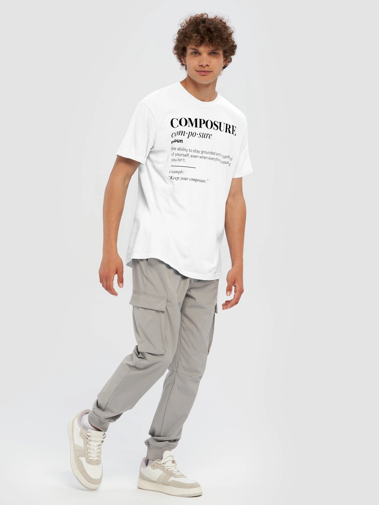 KYC “Composure” Tee — White product image (11)