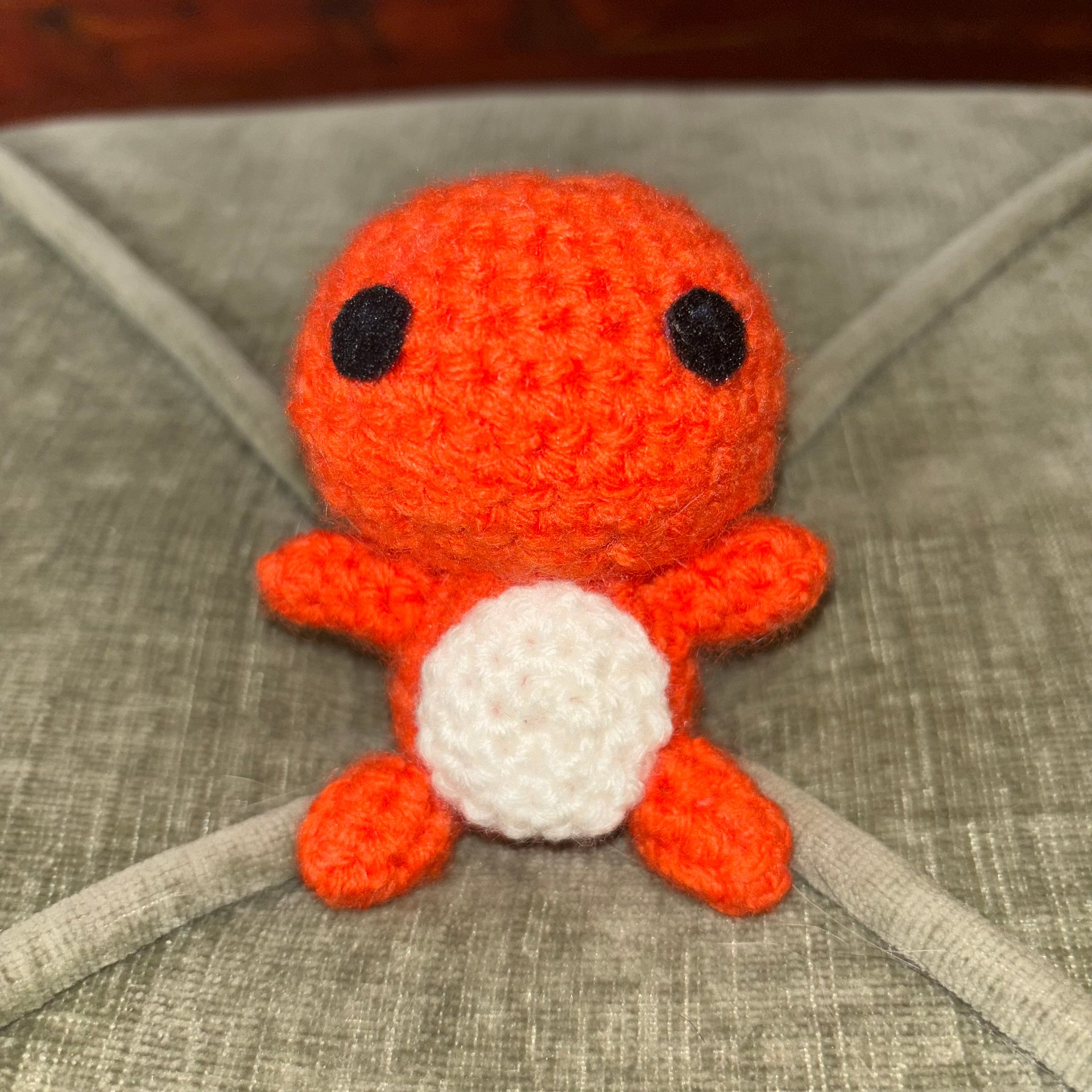 Small Crochet Charmander product image (1)