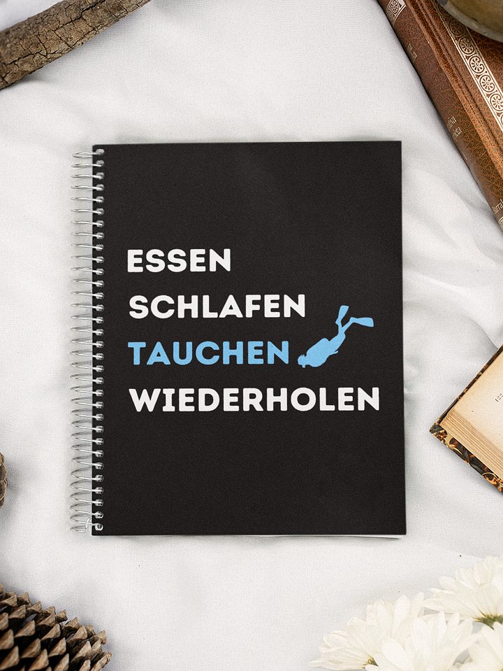 Essen Schlafen Tauchen Notebook product image (1)
