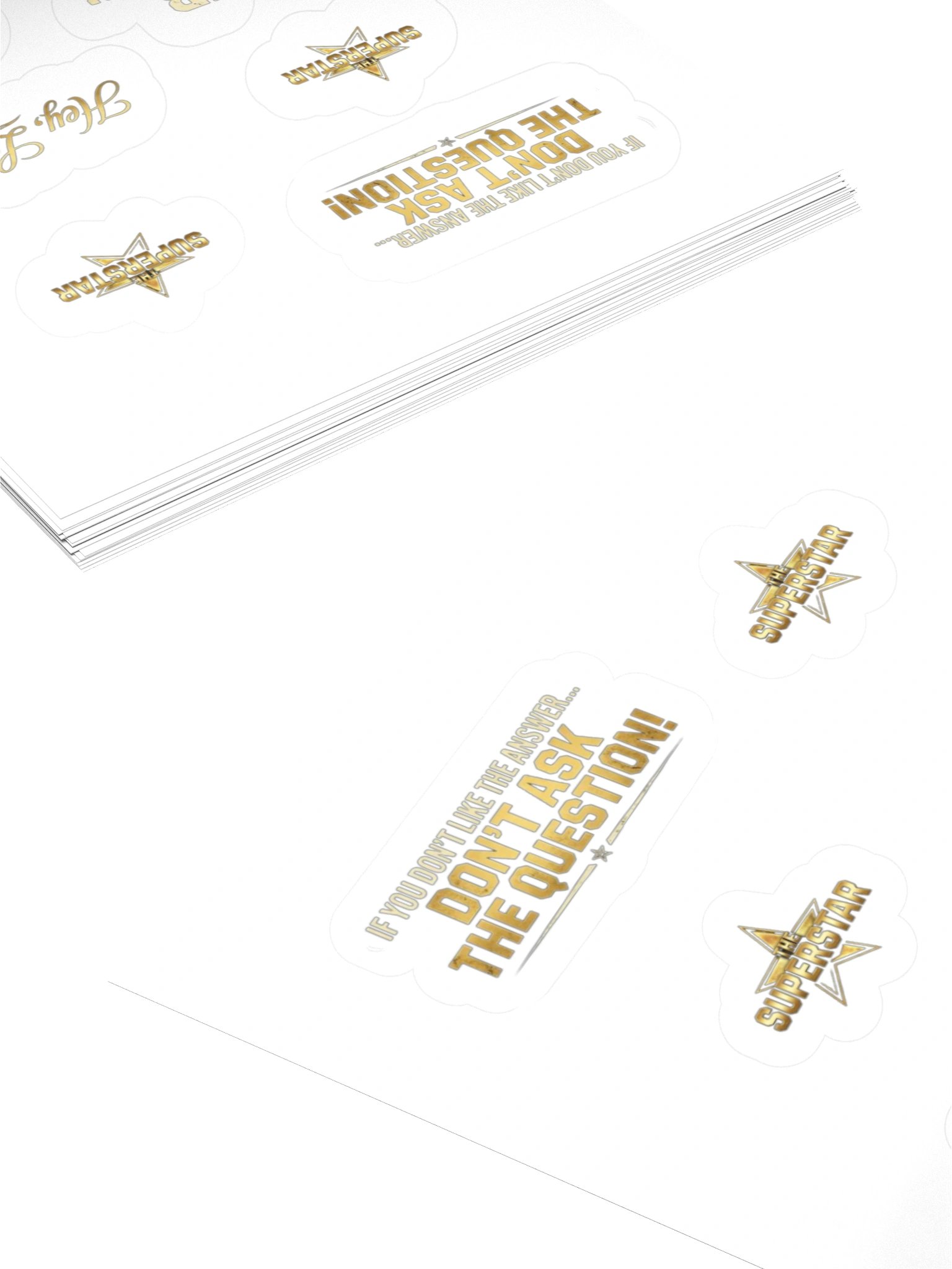 Bill Dundee Kiss Cut Sticker Set product image (11)