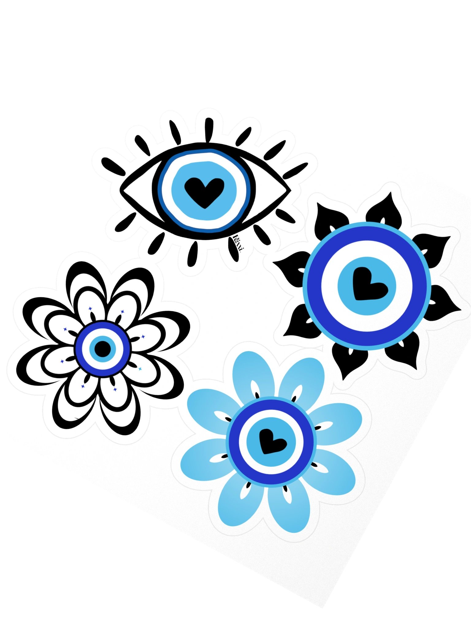 Evil Eye Protection Stickers product image (2)