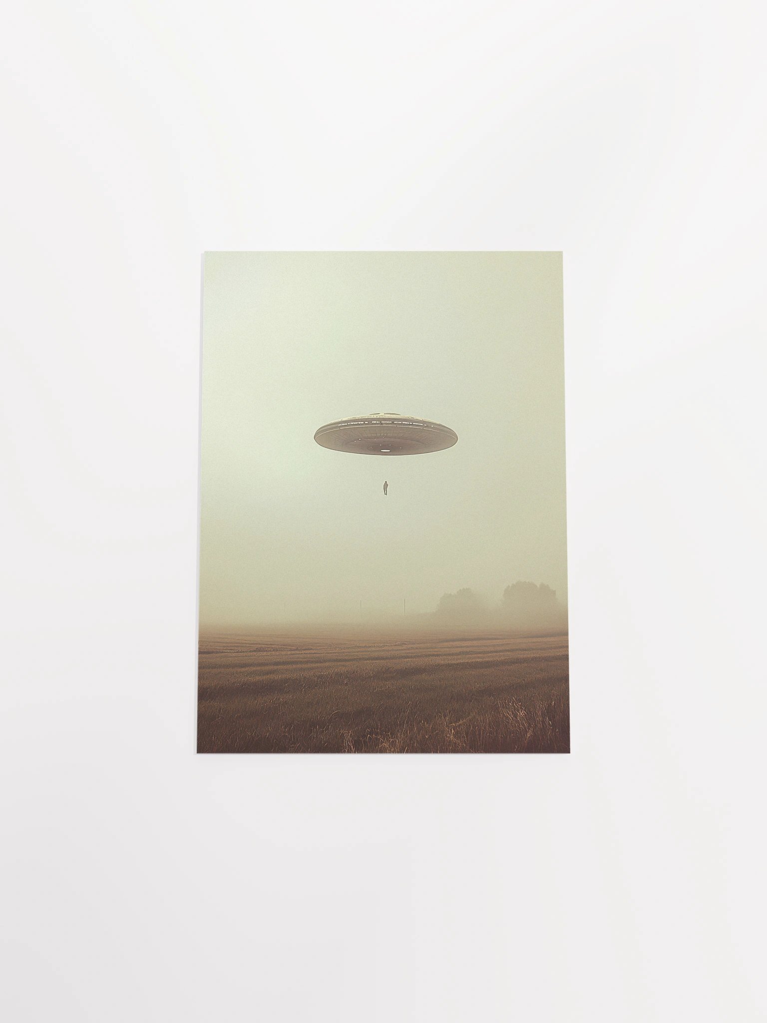 The Truth is Out There / The X-Files photo of UFO — sci-fi poster, movie art, I want to believe poster, space print, aliens wall decor product image (9)