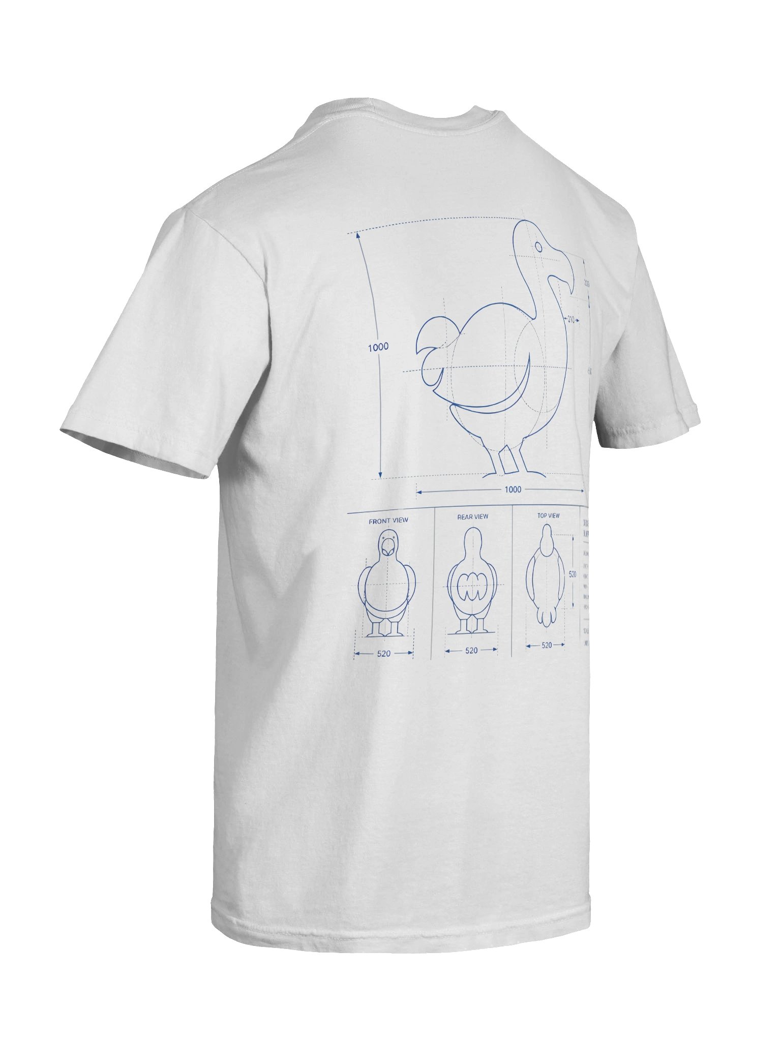 T-Shirt - Blueprint product image (10)