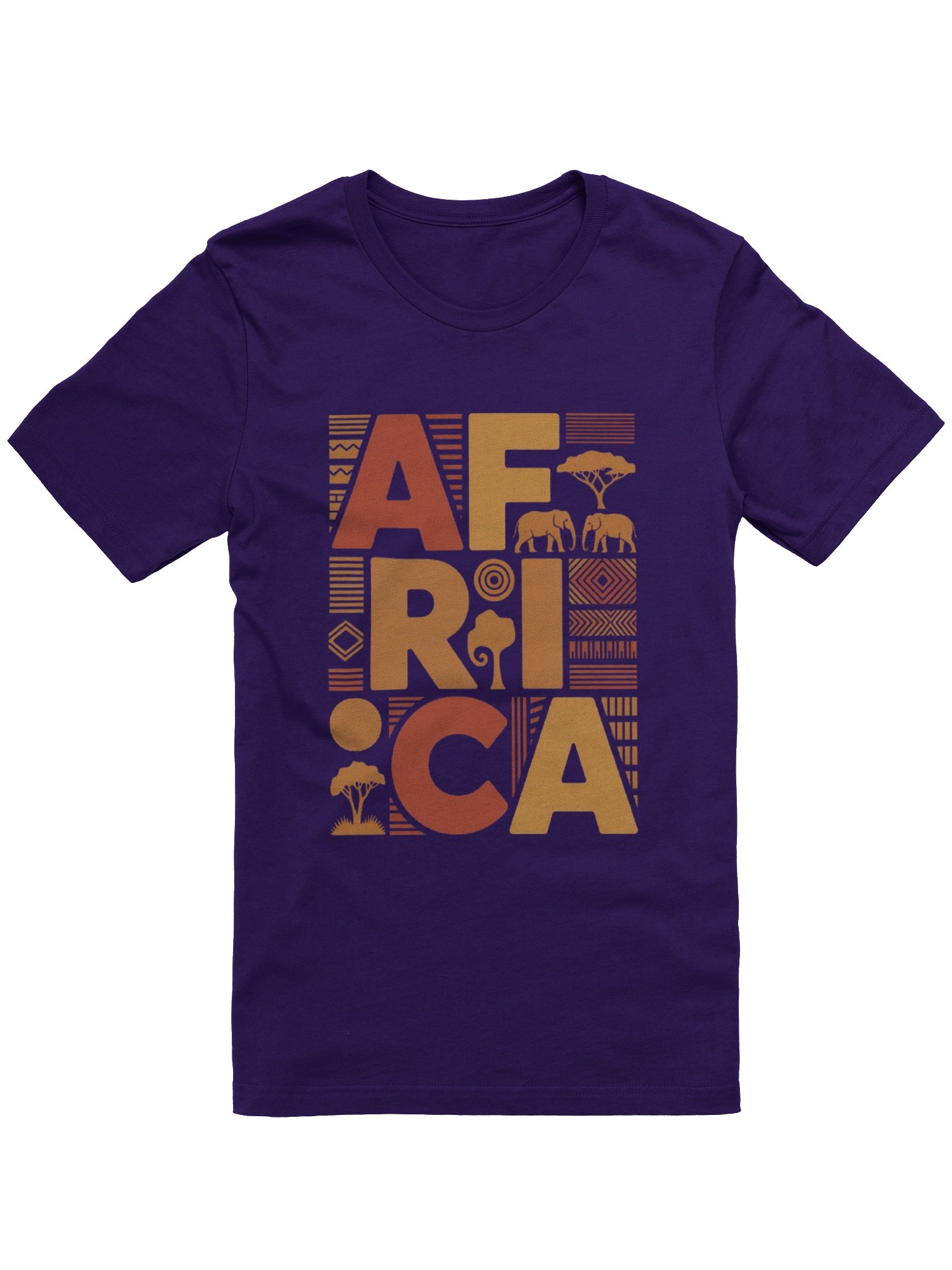 Africa African Design Prints Supersoft T-shirt product image (6)