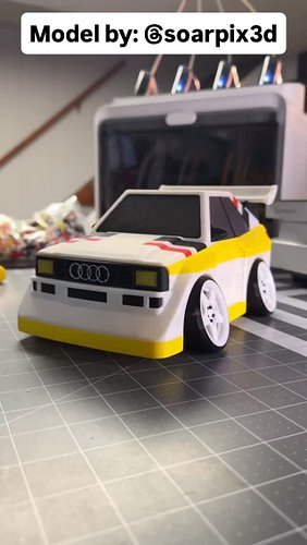 Another beautiful model by @soarpix3d. Printed on controversial SparkX i7.