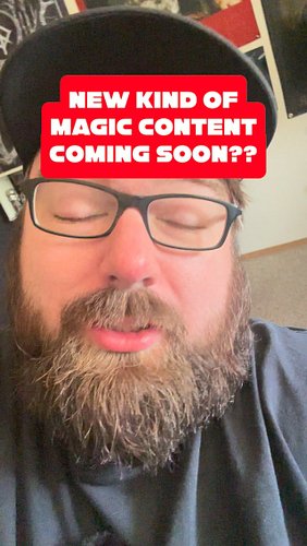 New kind of Magic content coming soon!?!? Are you excited for this?

#magicthegathering #mtg #mtgstandard #mtgcommander #jaffer