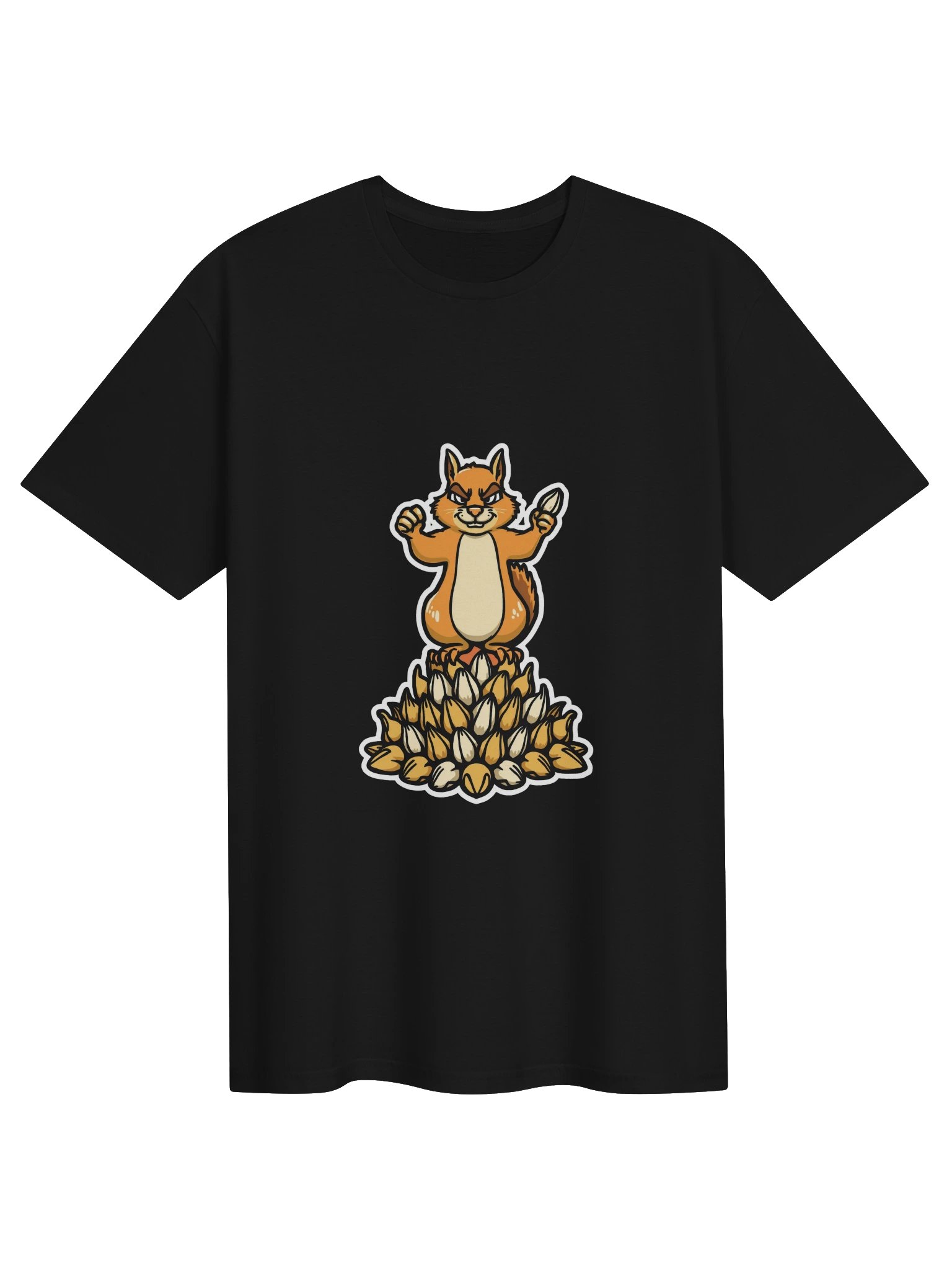 Funny Gardening Shirts – Squirrel Guarding Stolen Tulip Bulb Horde product image (1)