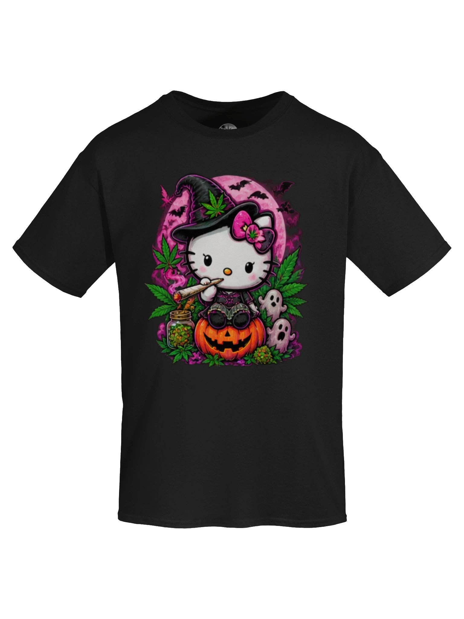 Pinkaween Kitty Graphic Tee product image (5)