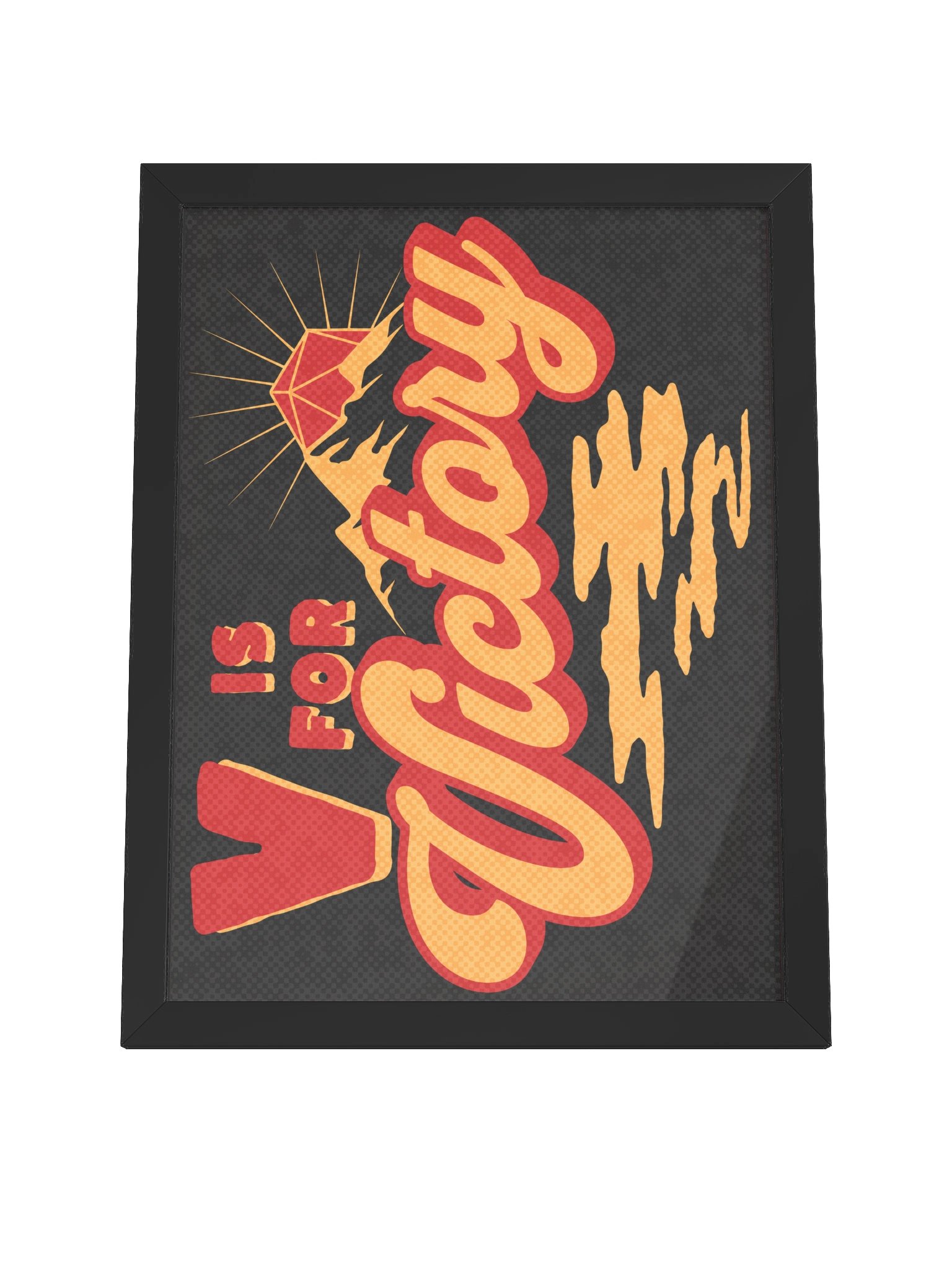 Retro Victory Board Game Room Poster - FRAMED product image (7)