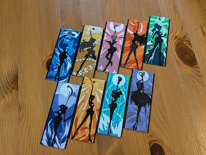 Planetary Warriors Bookmarks product image (1)