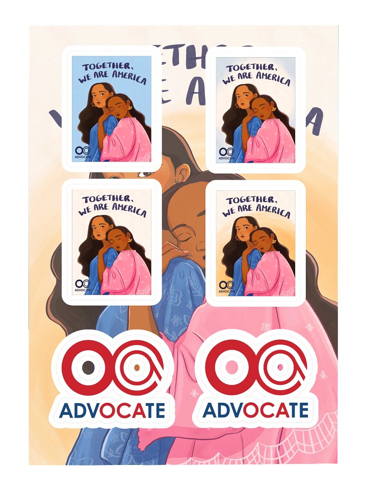 Together, We Are America Sticker Sheet product image (1)