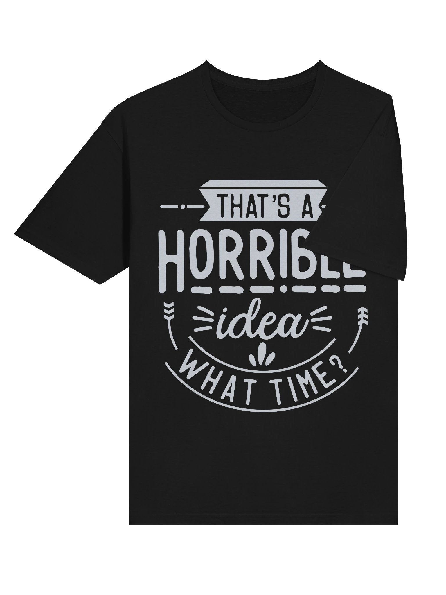 Playful Banner Text Unisex T-Shirt product image (6)