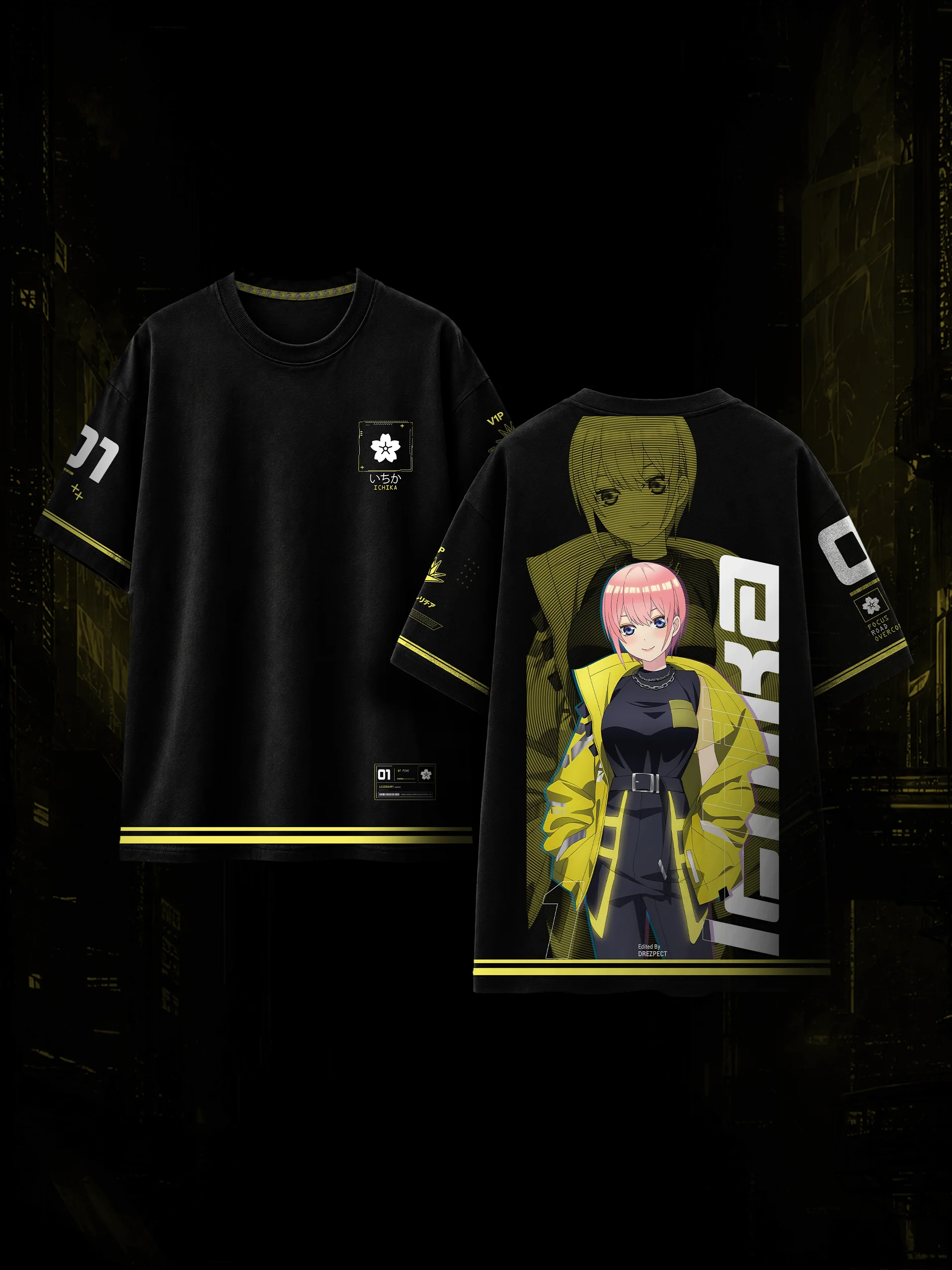 Ichika Nakano Heavyweight Oversize Tee (240 GSM) product image (3)