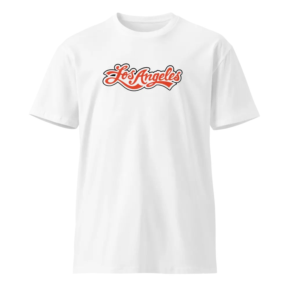 Elegant Los Angeles Script Logo T-Shirt product image (9)