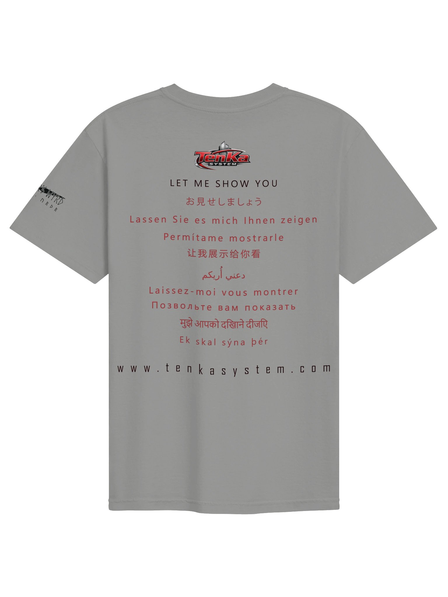 Tenka System Specialty Tee - Let Me Show You International - Studio Merch product image (2)