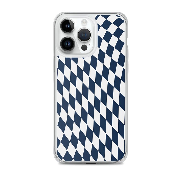 Illusionary Wave Clear iPhone® Case product image (2)